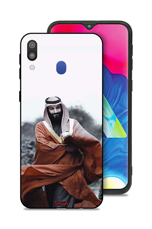 غطاء حماية لهاتف سامسونج جالكسي M20 محمد بن سلمان بن عبد العزيز