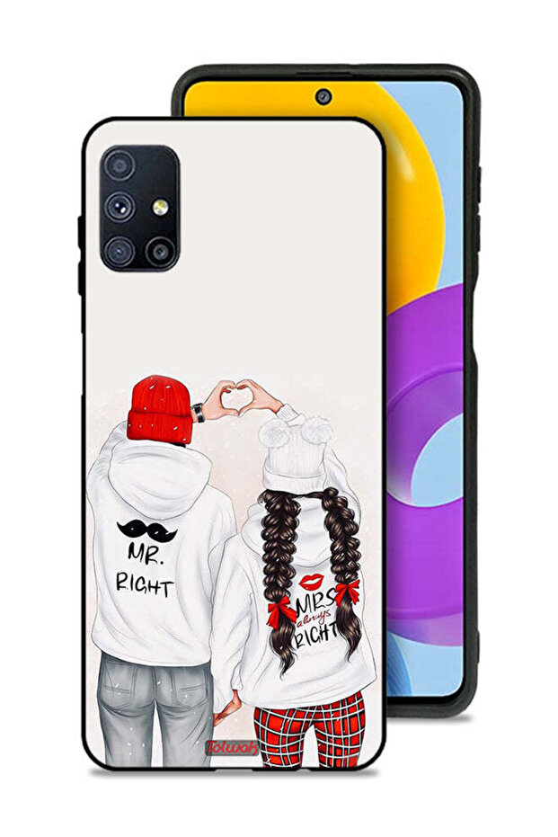 غطاء حماية لهاتف Samsung Galaxy M51 - يمين ويمين دائمًا