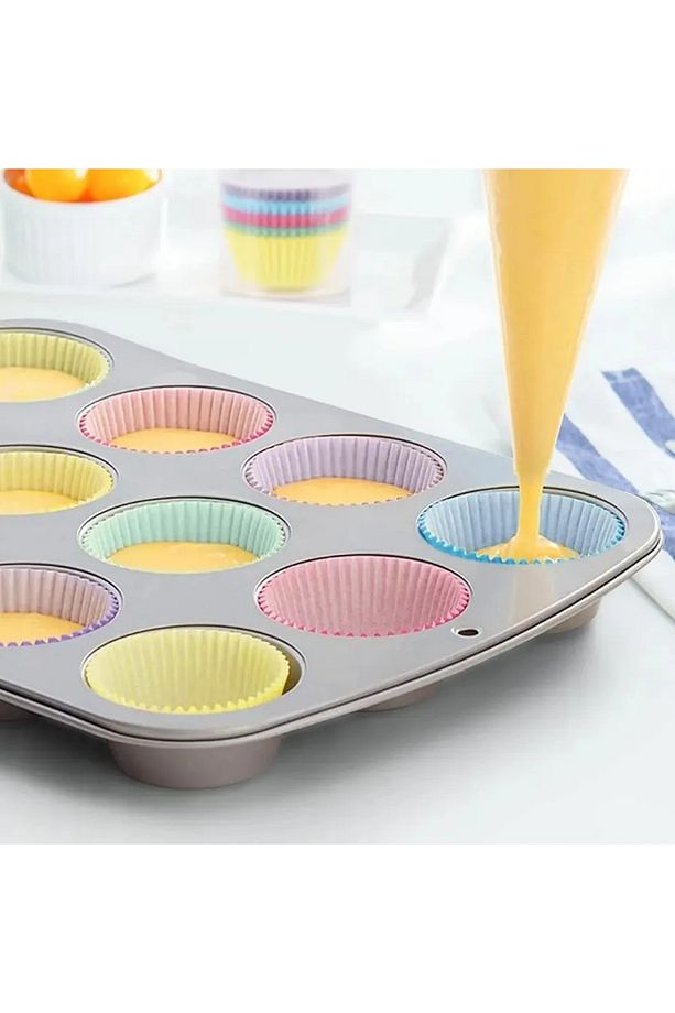 Muffin Kalıbı - Muffin Kağıdı - Muffin Kek Kalıbı 200 Adet 721874 - 4