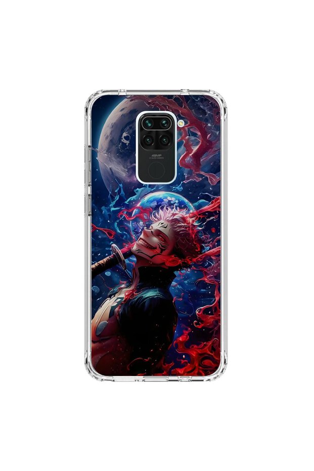 حافظة شفافة متوافقة مع هاتف Xiaomi Redmi Note 9 مع تصميم One Piece 2