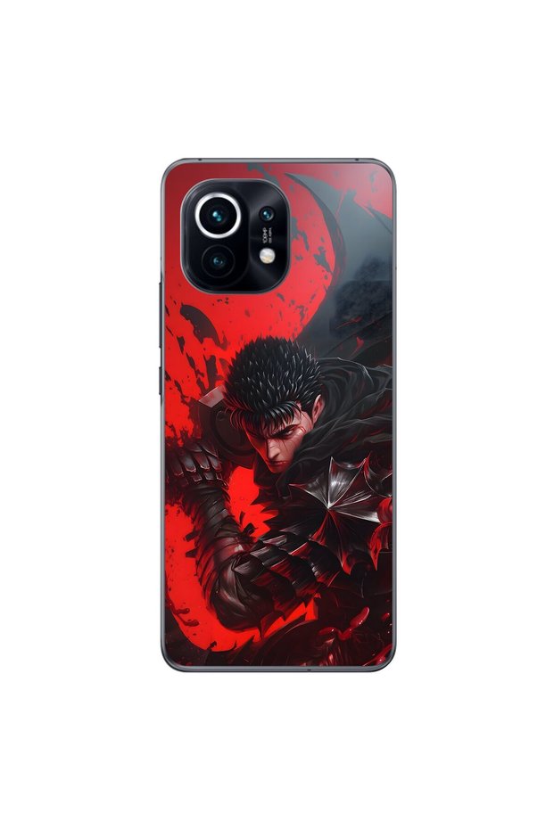 Xiaomi Mi 11 Compatible Transparent Case Berserk 3 Design