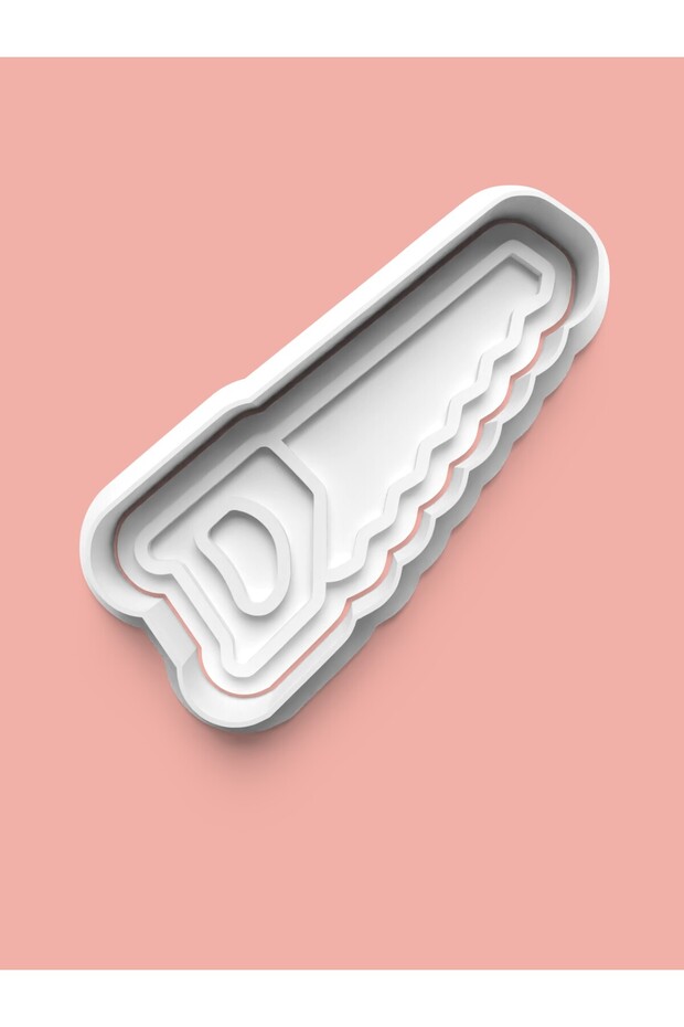 قالب بسكويت منشار وقالب عجينة السكر