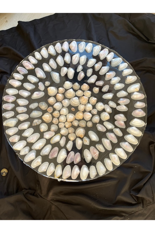 Deniz kabuklu orta sehpa - 1