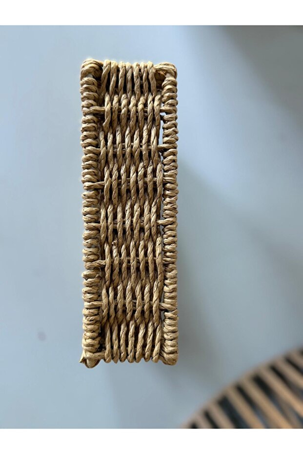 Rattan Dekoratif Kare Peçetelik-saklama Kutusu - 2