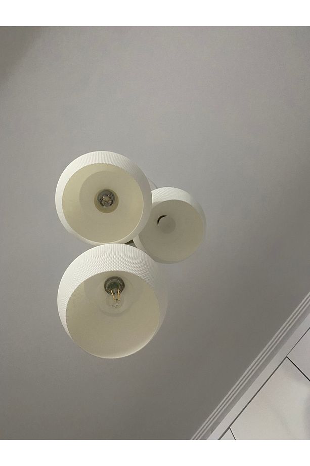Modern Tarzda Sarkıt Salon Mutfak Yatak Odası Için 3'lü Bohem Avize (RUSTİK AMPUL HEDİYELİ) Nestvibe - 5