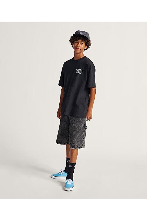 Drill Chore Loose Denim Short - 2