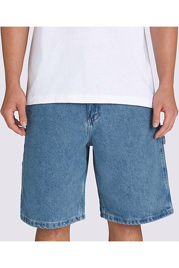 Drill Chore Loose Denim Short - 3