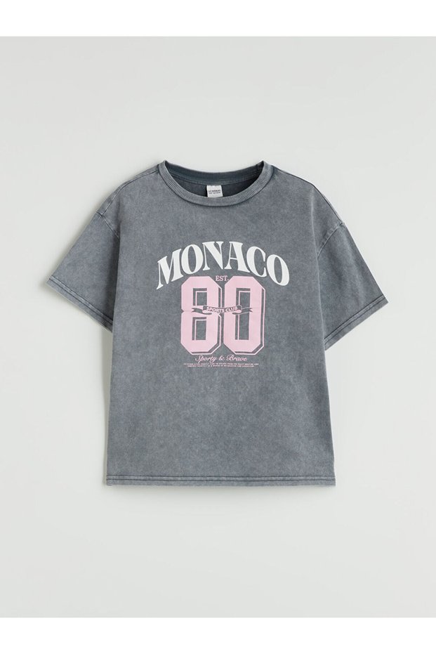 Lcw Kids Crew Neck Girl's T-Shirt (S5)