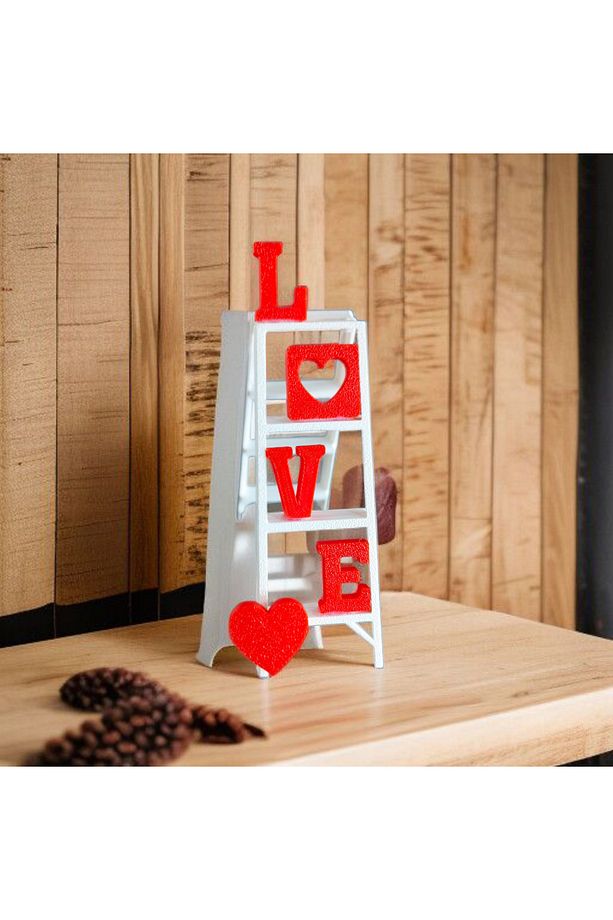 Aşk Merdiveni LOVE Biblo – 3D Baskı Dekoratif Hediye - 2