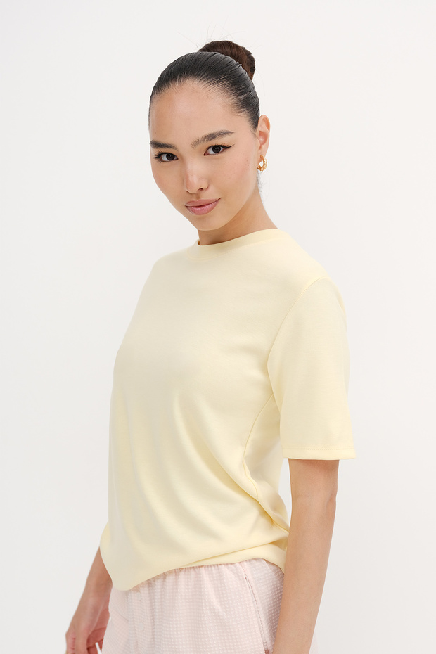 Basic Modal T-shirt P4318-İ9 - 5