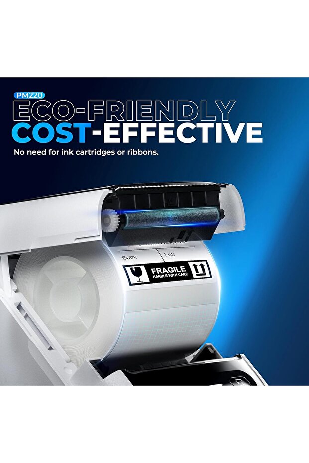 Label Maker Machine with Tape, PM220 Bluetooth Label Printer - 5