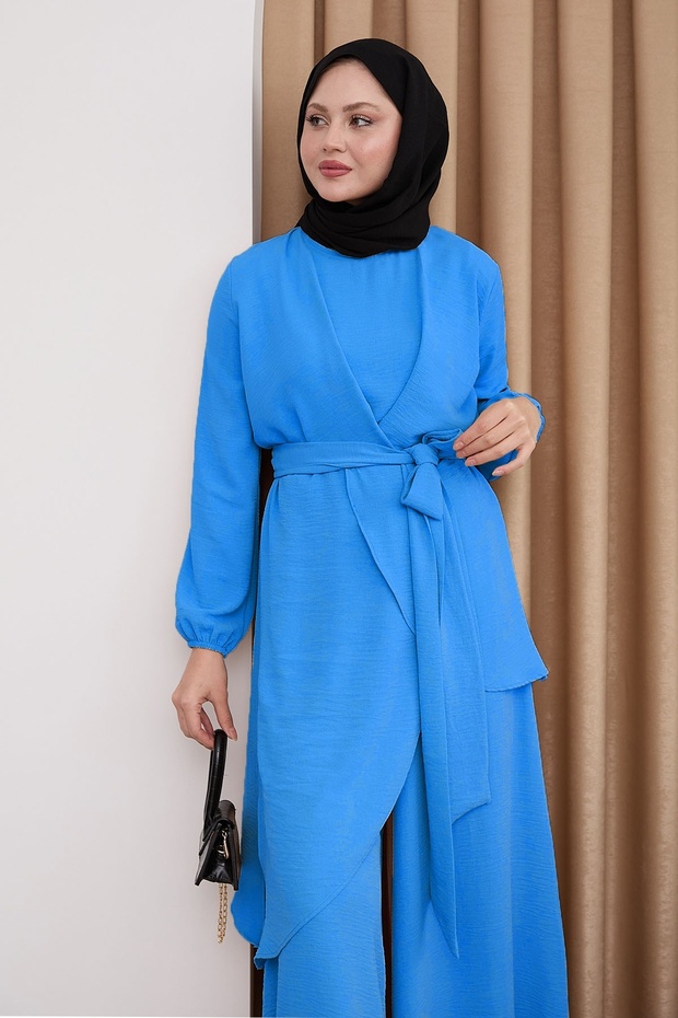 Model Asimetric Indigo Ayrobin Set - 4