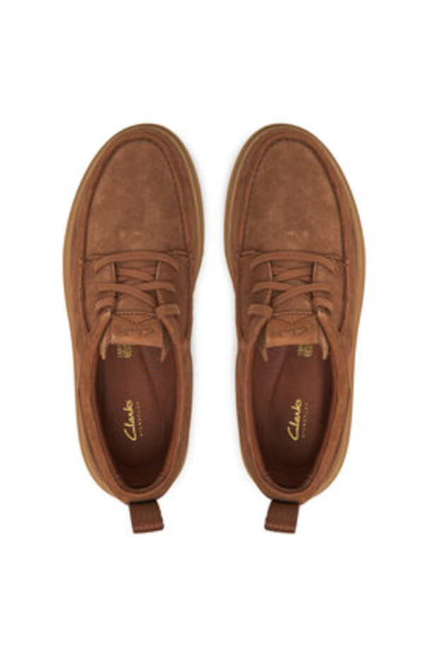 Men's shoes brown CLARKS-26180865 396 COLA SUEDE - 1