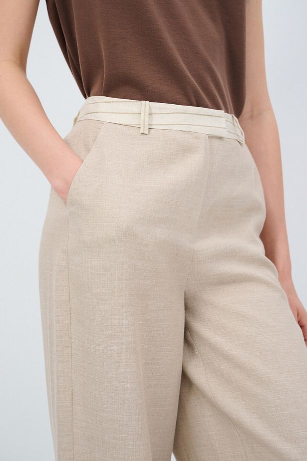 Keten Pantolon - 4