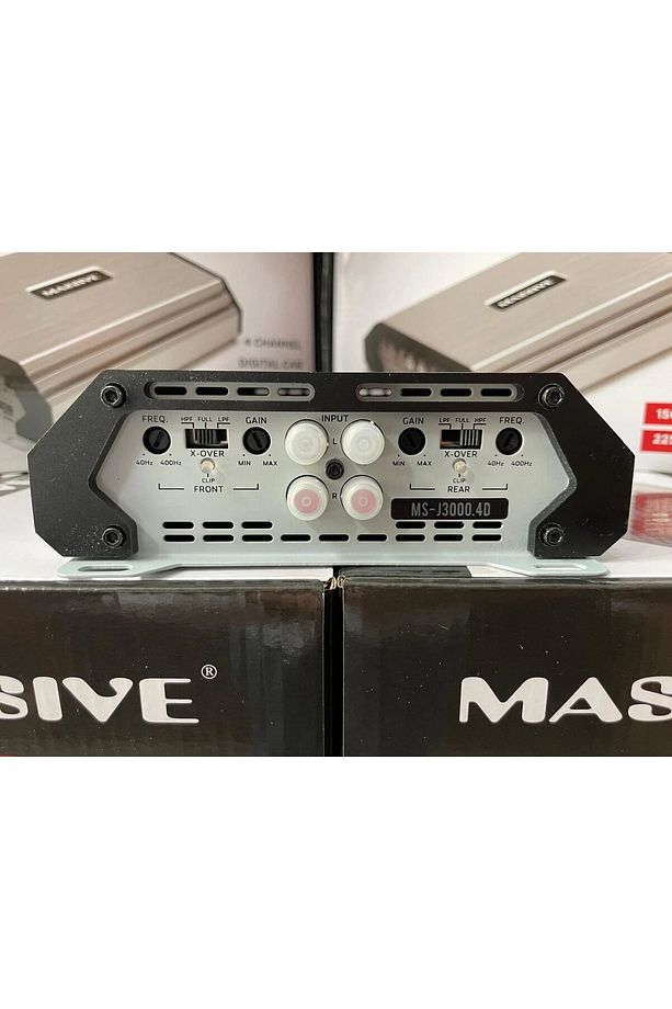 MS-J3000.4D 4 Kanal Amfi Özel Seri 4 Ohm 4X150W Rms 2 Ohm 4X225W RMS - 2