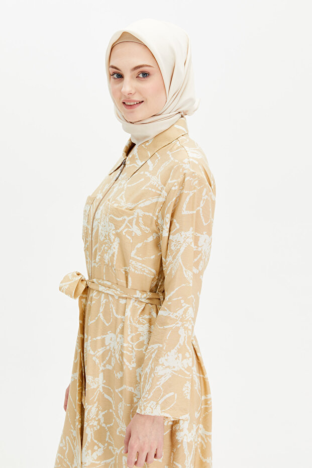 Desenli Uzun Tunik - 4
