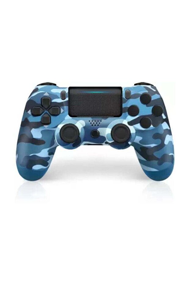 Controller 4 Wireless Controller for PlayStation 4 with USB Charging Port - Blue Camouflage - 1