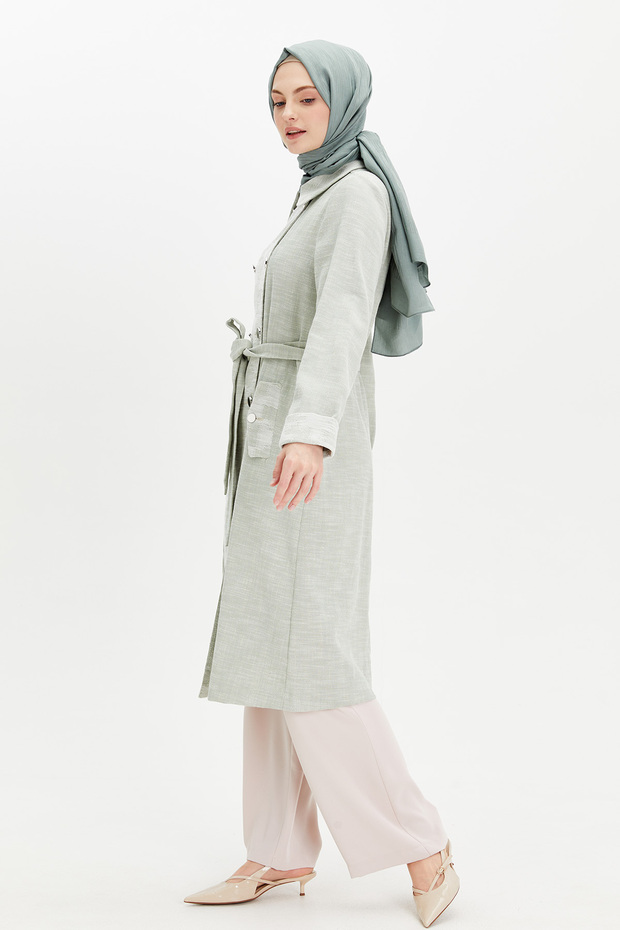 Pamuklu Kruvaze Kap - 2