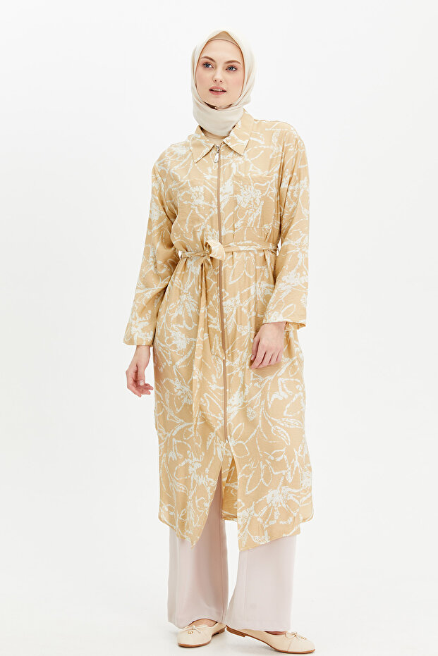 Desenli Uzun Tunik - 2