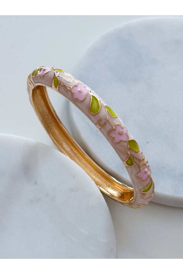 Steel Minelli Flower Bracelet