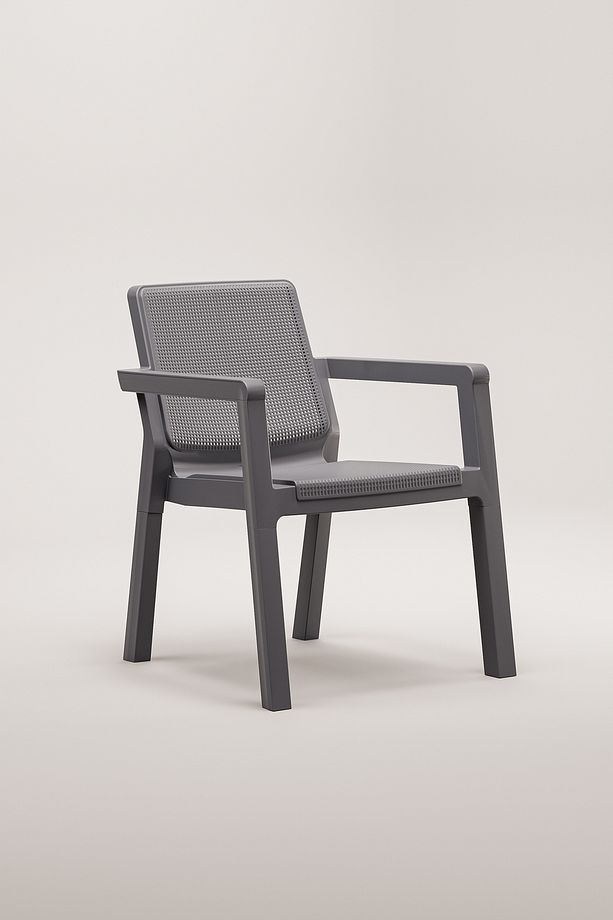 Prestij 1+1 Sehpa Minderli 2 Kişilik Bistro Set Bahçe Balkon Teras Takımı - 2