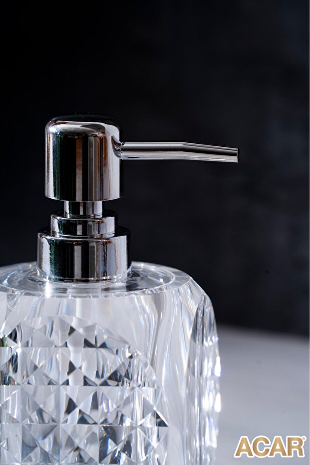 Acrylic liquid soap dispenser - 3