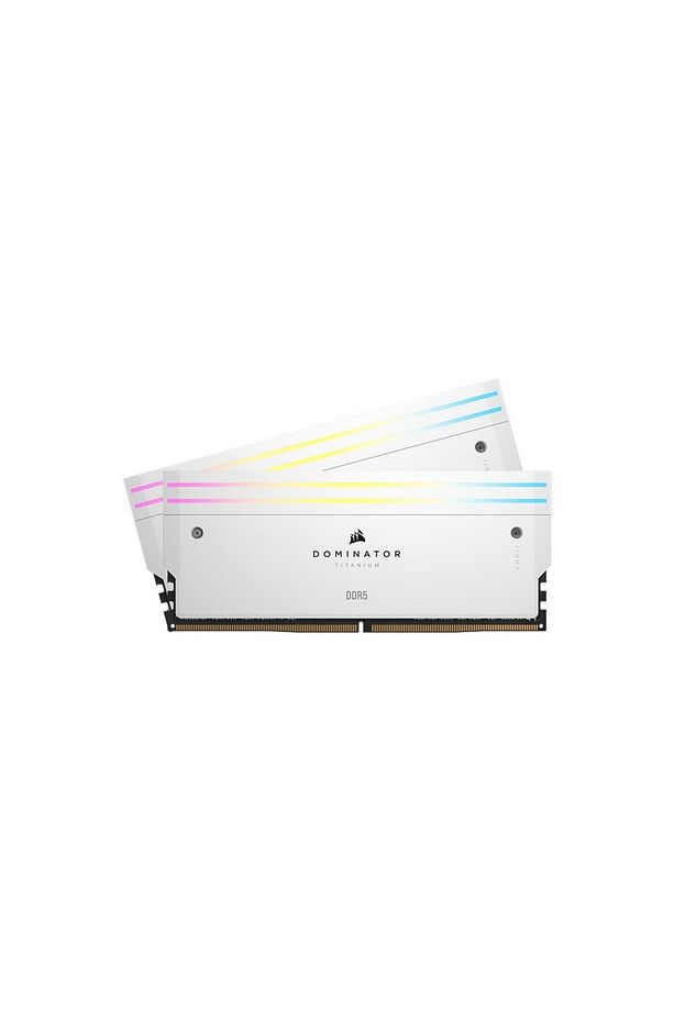 Domınator Tıtanıum Rgb 96gb (2X48GB) Ddr5 6000mhz Cl30 Amd Expo Beyaz Ram-cmp96gx5m2b6000z30 - 1