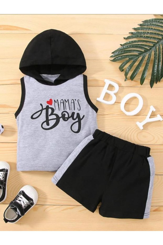 Children's Suit New Printed Comfortable Bottom Top Suit