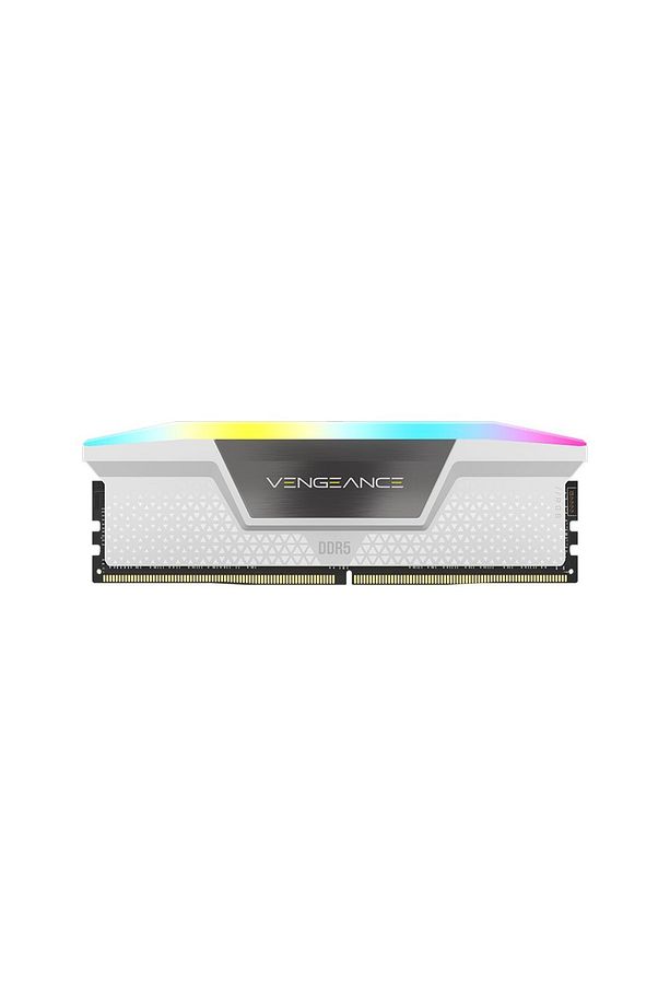 VENGEANCE RGB 64GB (2X32GB) DDR5 CL30 6000MHz AMD EXPO & Intel XMP White Ram - CMH64GX5M2B60 - 4