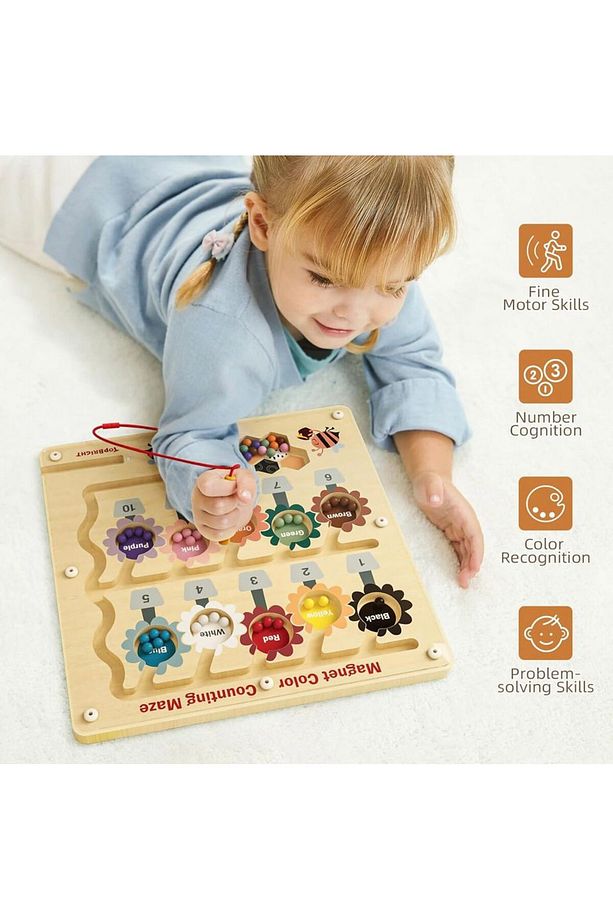 Montessori Manyetik Arı Labirenti - 7