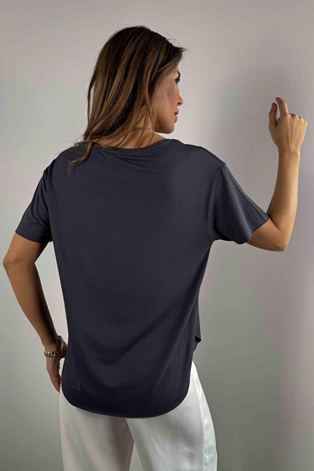 Μπλουζάκι Modal Fabric Basic - 3