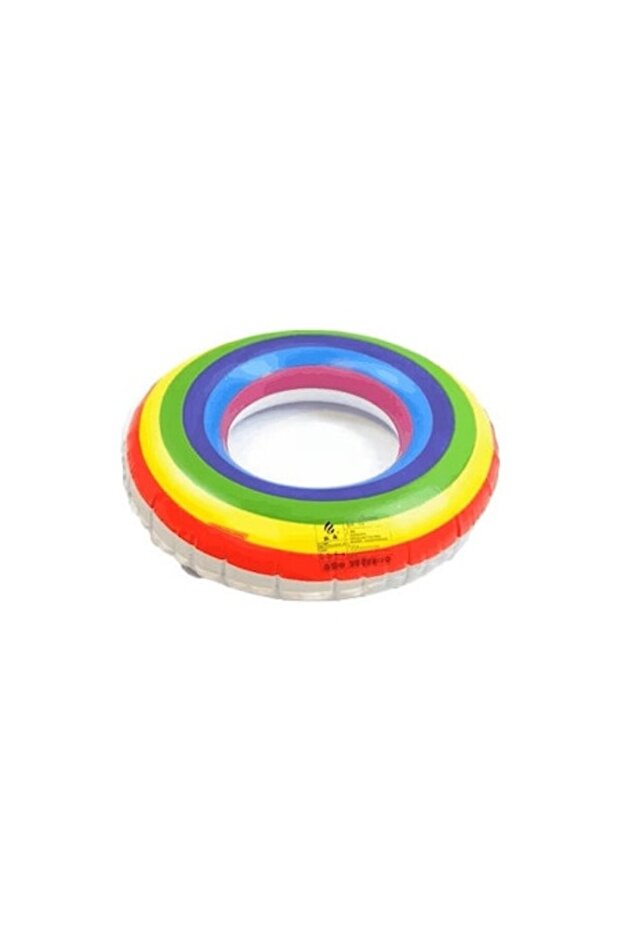 Rainbow Swim Ring, New, 80 cm - 1