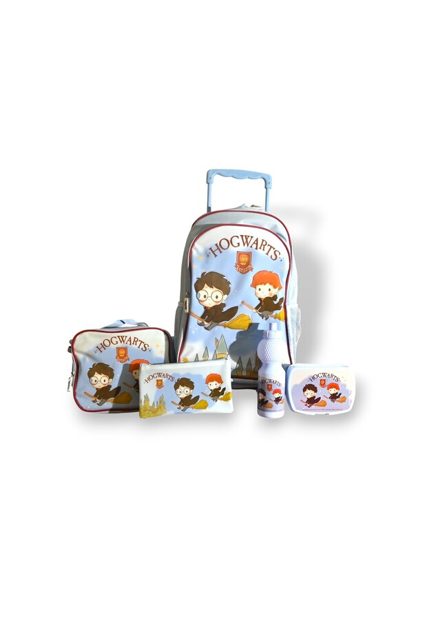 18"TROLLEYBAG, LUNCH BAG, PENCILCASE, WATER BOTTLE, LUNCH BOX