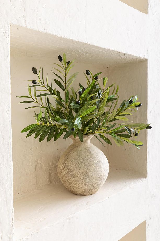 Yapay Zeytin Dalı 50 cm - 2