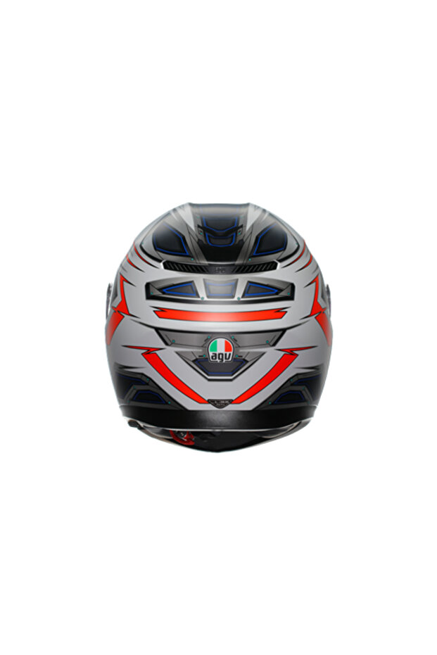 KASK/K3 E2206 MPLK SPACE MATT WHITE RED FLUO CONFİGURATİON - 6