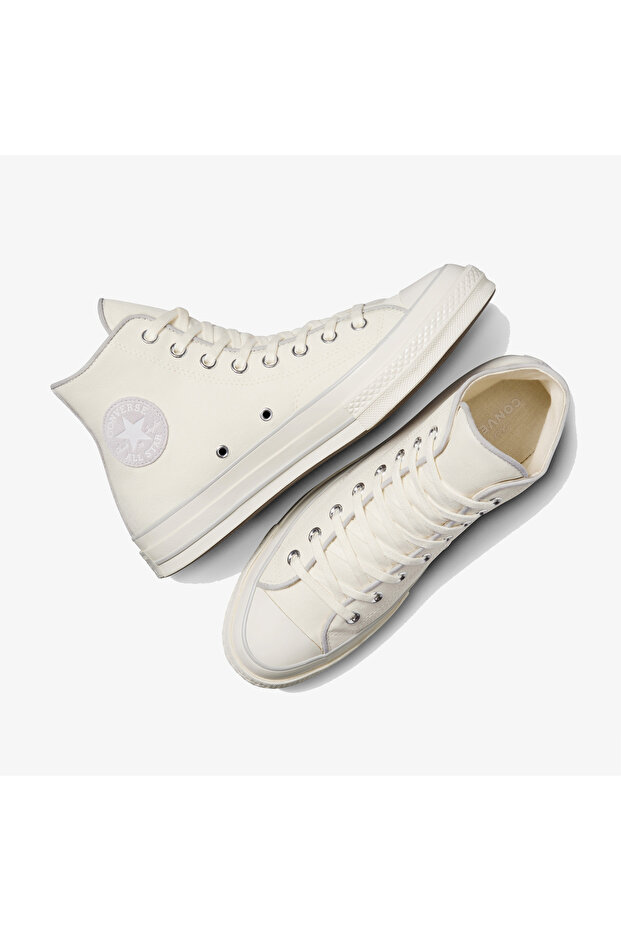 Chuck 70 Unisex Krem Sneaker - 5