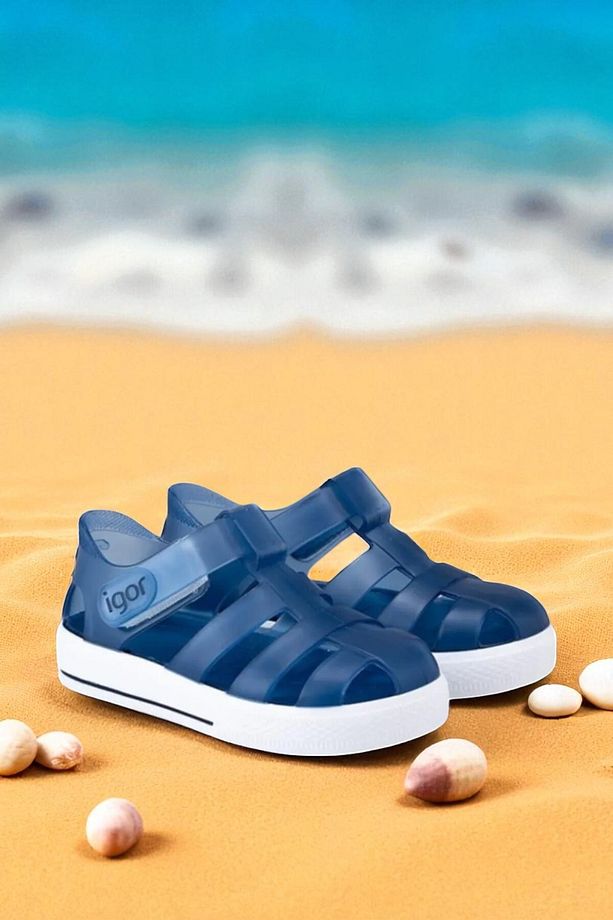 20-34 Numara Unisex Suya Dayanıklı Hafif Kız Erkek Çocuk Sandalet - 1