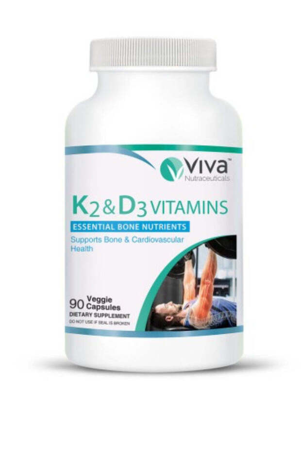 Viva K2 & D3 Vitamins Capsule 90's