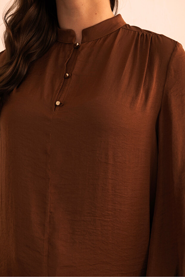 Dökümlü Tunik - 6