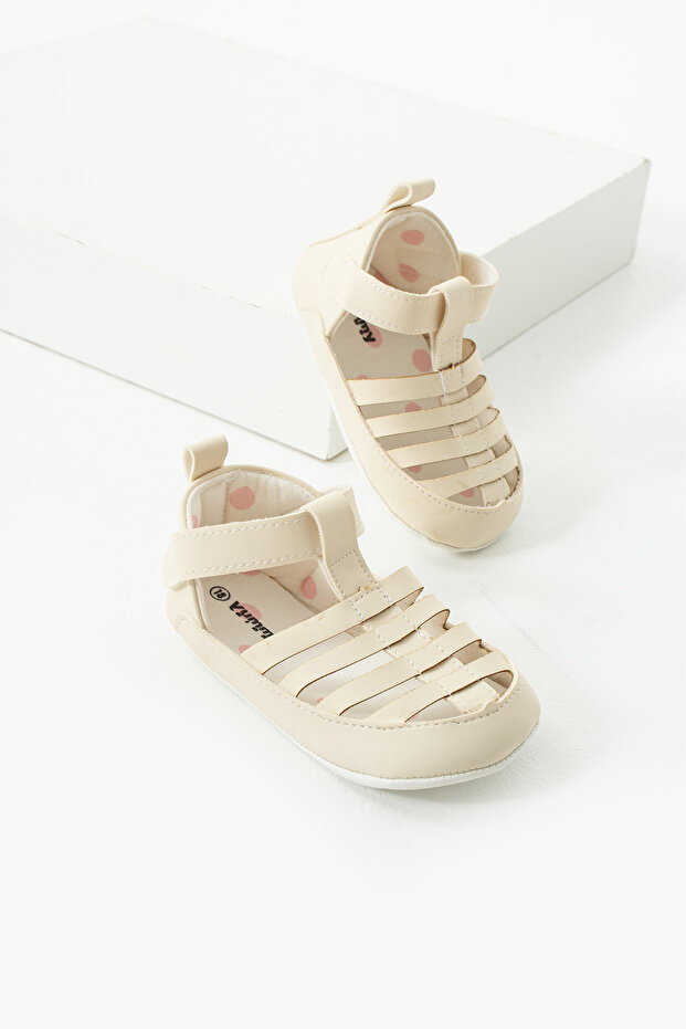 Non-Slip Sole First Step Velcro Comfortable Girl Sandals Booties