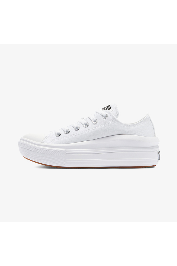 Chuck Taylor All Star Move Low Top 570257C Beyaz Günlük Sneaker Ayakkabı - 3