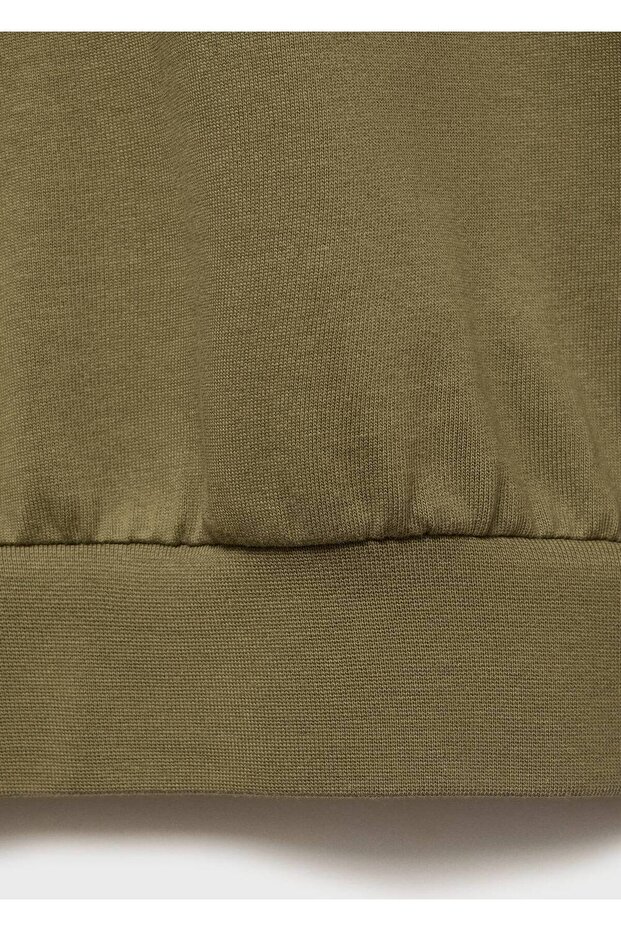 %100 pamuklu relaxed fit sweatshirt - 7