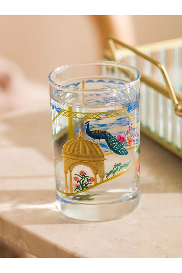 LCW HOME Karişik Baskılı Cam Su Bardağı Seti 4'lü 125 ml - 4