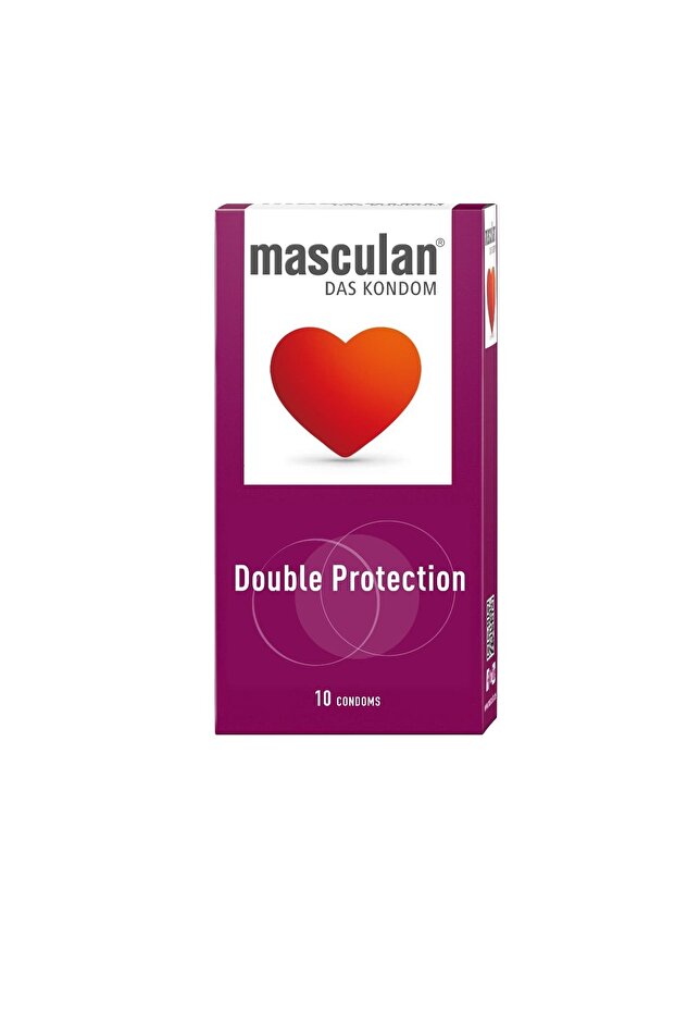 واقي ذكري كوندوم حماية مزدوجة Masculan