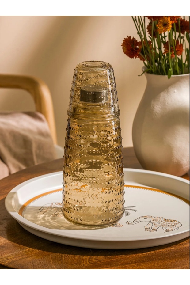 Su Şişesi 1030 ml Kahverengi Cam - 2