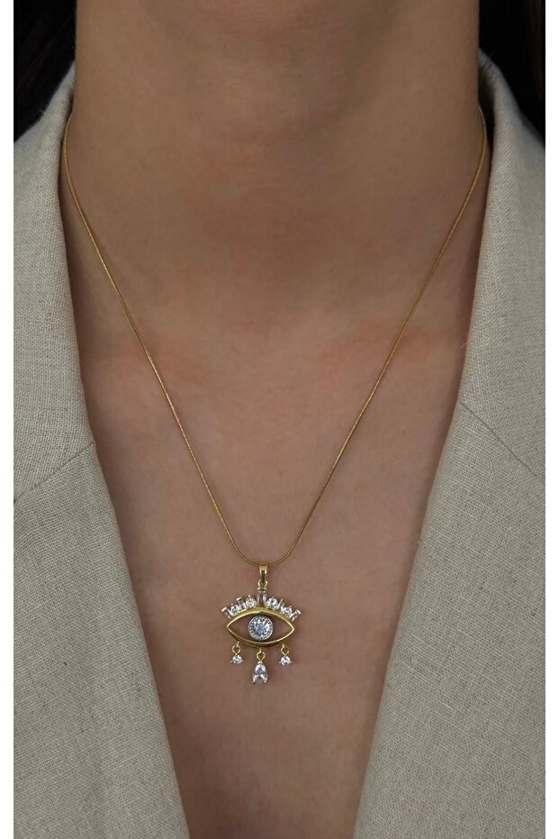 Gözyaşı ışıltısı kolye - 2