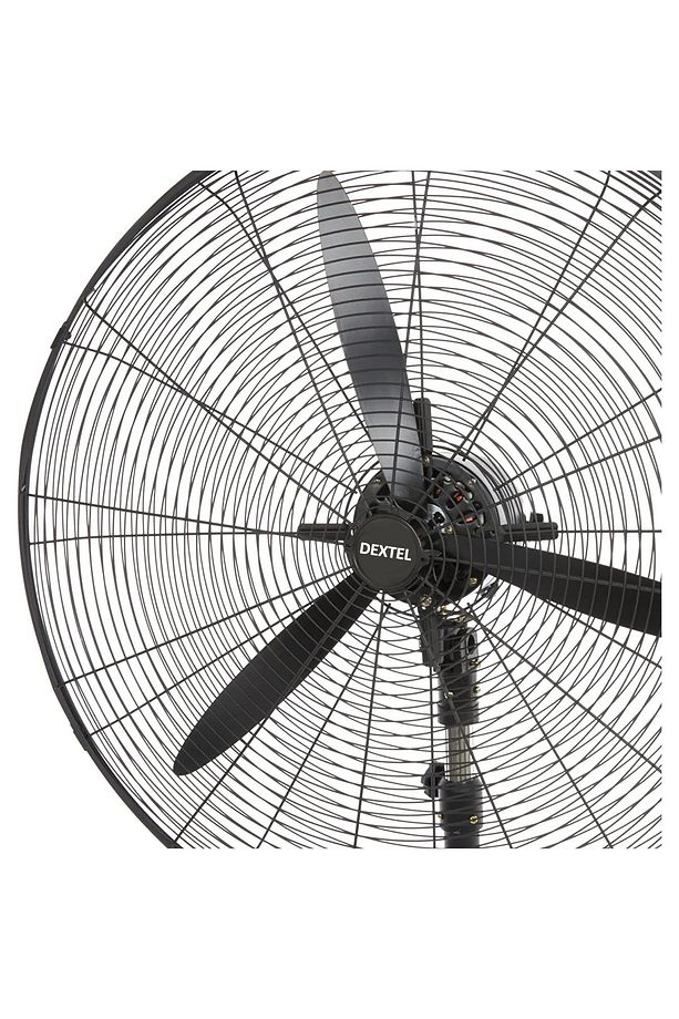 DEXTEL Endüstriyel Sanayi Tipi 2 in 1 Mega Vantilatör 80cm Pervane %100 Bakır Sargılı Motor - 4