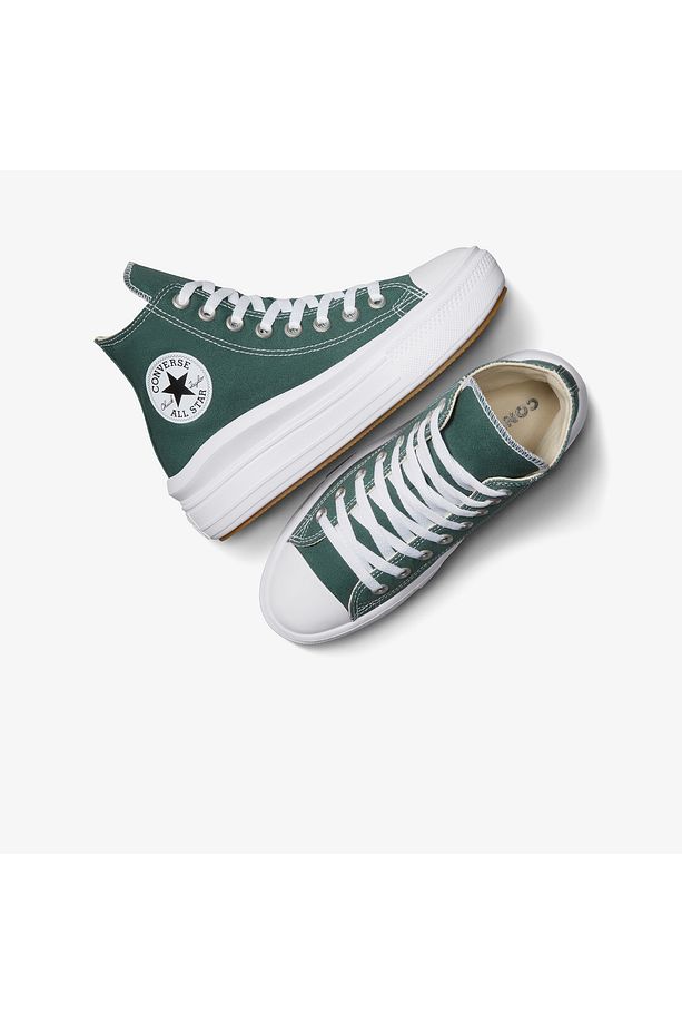 Chuck Taylor All Star Move Platform Unisex Yeşil Platform Sneaker - 5
