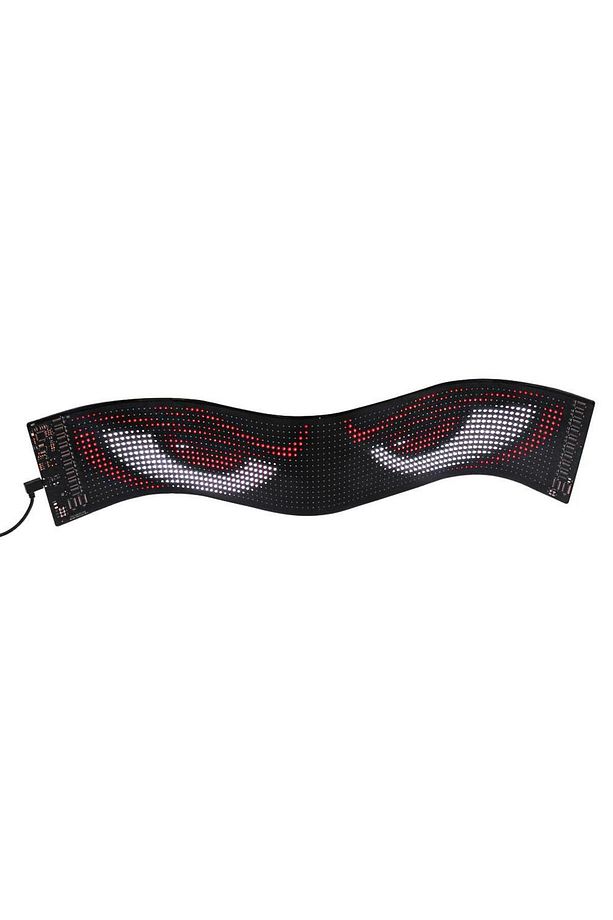 BİLGİNN TİCARET 16X64 37 CM RGB Lİ LED PANEL CAMA YAPIŞN TELOFON İLE KONTROL EDİLEN MATRİX LED - 4
