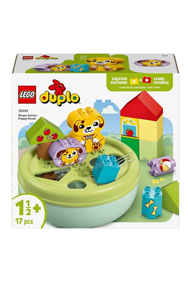 Set LEGO DUPLO - Sortator de forme: casă pentru căţei (10441) - 5